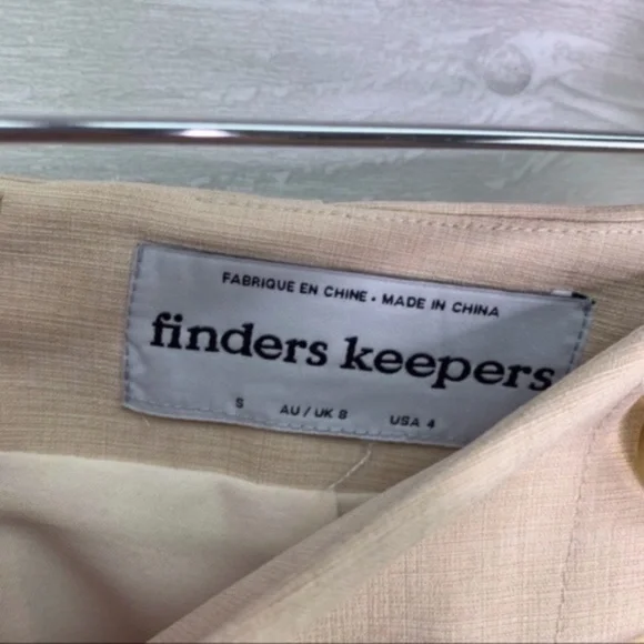 Finders Keepers Tia Button Detail Wrap Skirt Size S - Picture 7 of 10